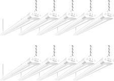 10 Pack 4ft Linkable Led Utility Light Fixture 4400lm 42w 5000k Daylight For 10 Pack 4ft Linkable Led Utility Light Fixture 4400lm 42w 5000k Daylight For