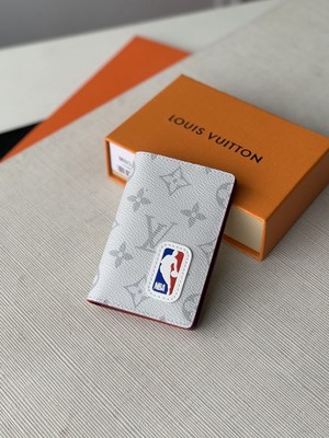 Louis Vuitton x NBA x Virgil Abloh White Monogram Pocket Organizer