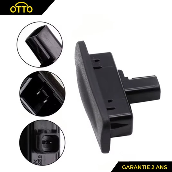 Partsline Heckklappen-Entriegelungsschalter FüR Hyundai I30 81260A5000 Schwarz-image