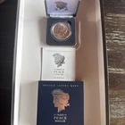 2025-P Gem BU Uncirculated Peace US Silver Dollar With Box/COA