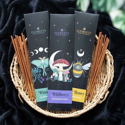 3er Set Dark Forest Räucherstäbchen Packungen Aromatherapie Raumduft Gothic Deko