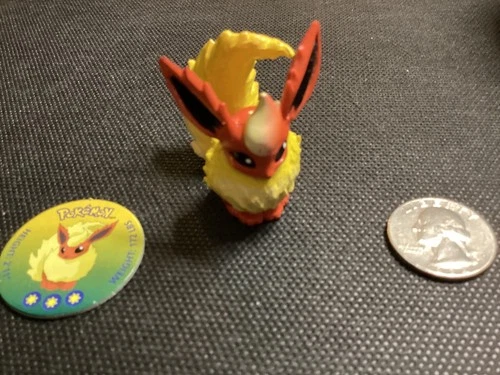 Vintage Pokemon TOMY Flareon Figure CGTSJ