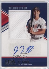 2018 Panini USA Baseball Stars & Stripes Jerseys Blue Ink /199 JT Ginn Auto s3g