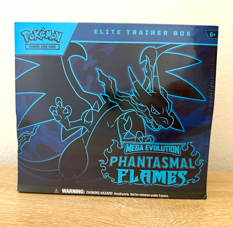 Pokemon Phantasmal Flames Elite Trainer Box ETB ME02 Brand New Factory Sealed