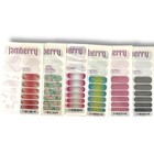 New ListingJamberry Nail Wraps Full Sheets/One Half - Glitter Lot of 6 In Pkg Summer Fun!