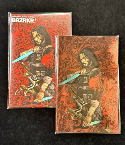 Brzrkr 1 Trinity Exclusive Set Trade Ltd 300 And Foil Ltd To 200 - Picture 2 of 2