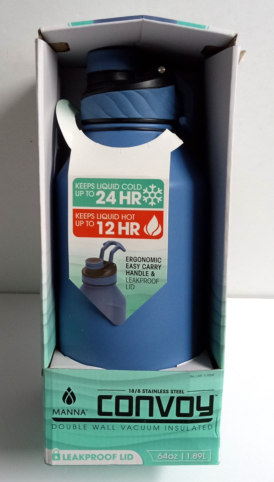 Keeps Liquid 24 Hours Cold & 12 Hours Hot