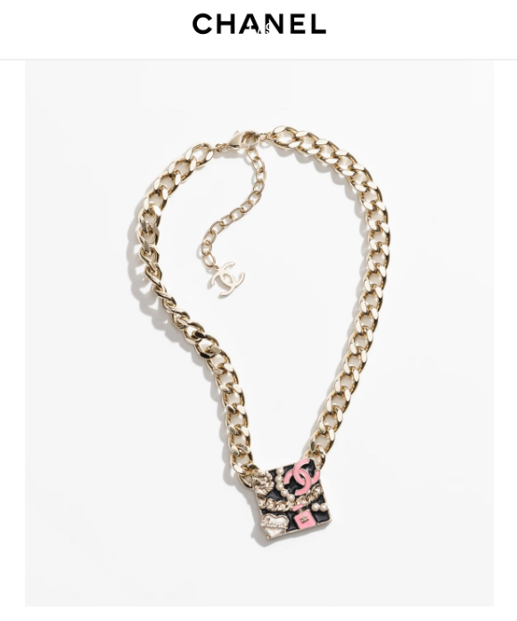 【最上級の輝きを♪】CHANEL | 24C パールネックレス 😍CHANEL Light Gold Hardware Black/Pink Crystal Pearl Inlaid