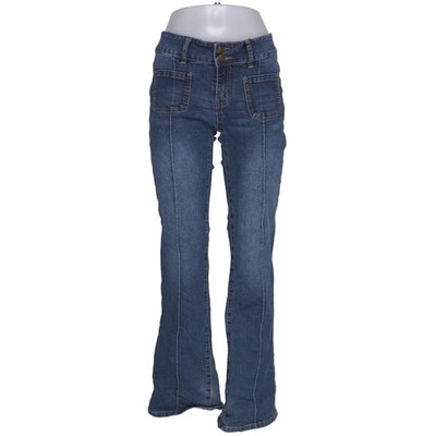 Madlady, Jeans, Größe: 38, Blau, Baumwolle/Elasthan/Recyceltes Polyester #Rdr
