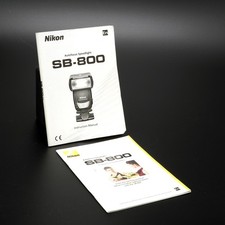 Nikon Speedlight SB-800 Instruction Manual