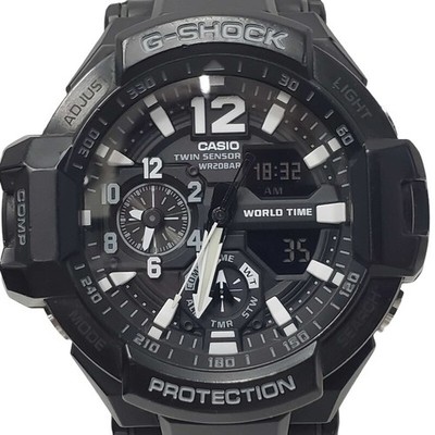 CASIO G-SHOCK Gravitymaster GA-1100-1AJF Men's Quartz Watch Black Dial Resin