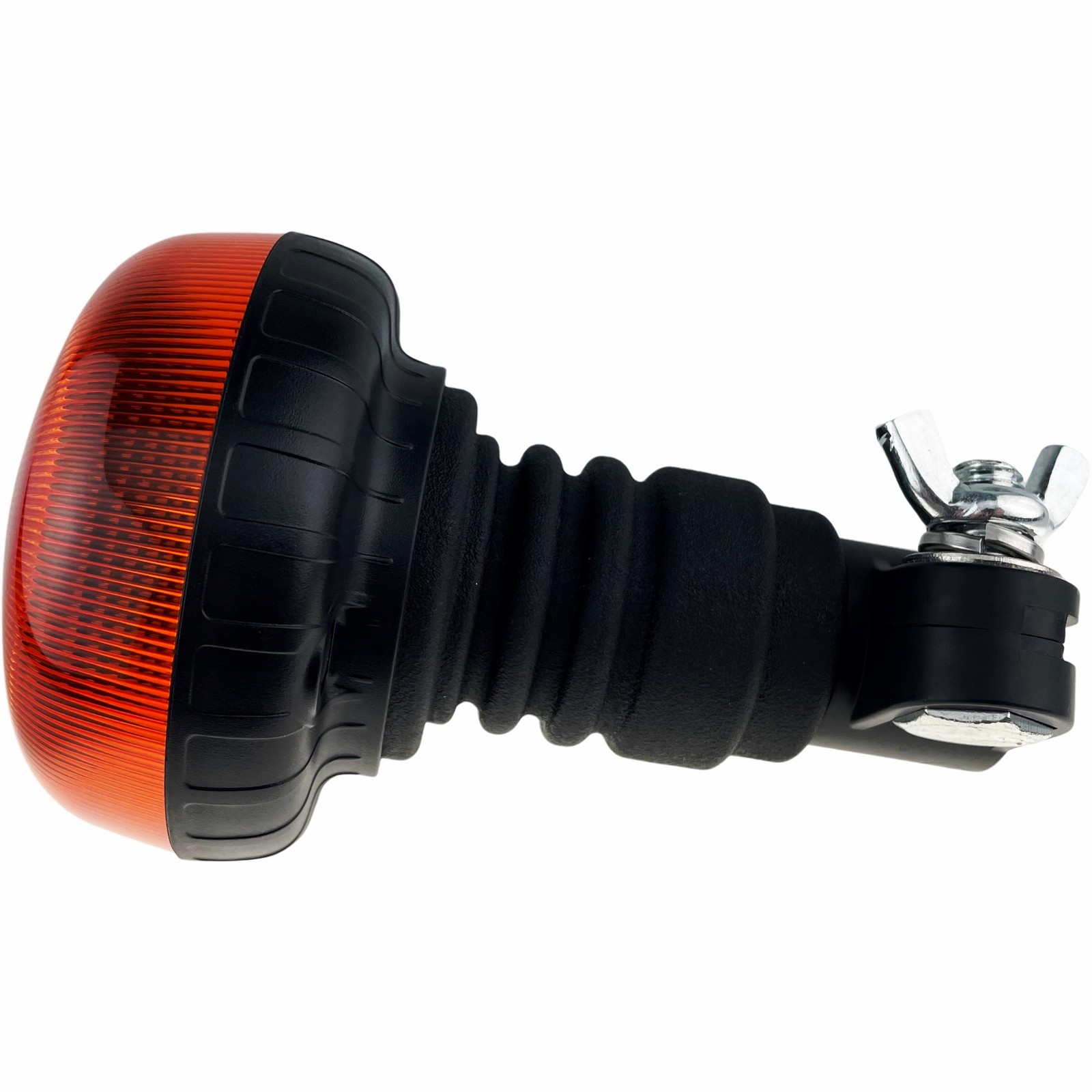 LED Amber Flashing Standard Micro Beacon Flexi Din Bin Lorry Strobe