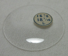 GLASS POCKET WATCH CRYSTAL WATCHMAKER SIZE 18 1/16 H 4 REPLACEMENT PART 316