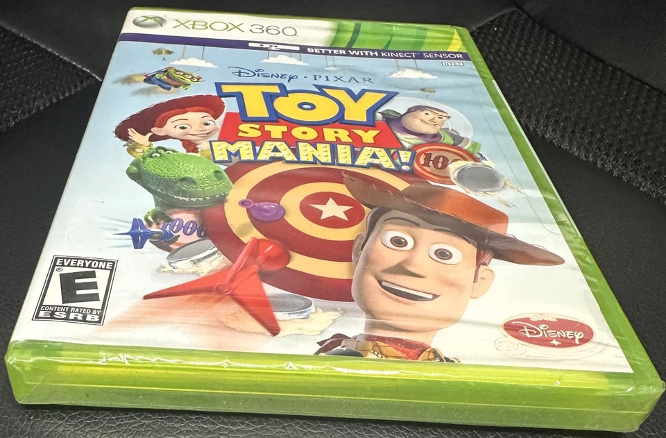 New Sealed Disney Pixar Toy Story Mania (Microsoft Xbox 360, 2012) Kinect Game - Image 3 of 4