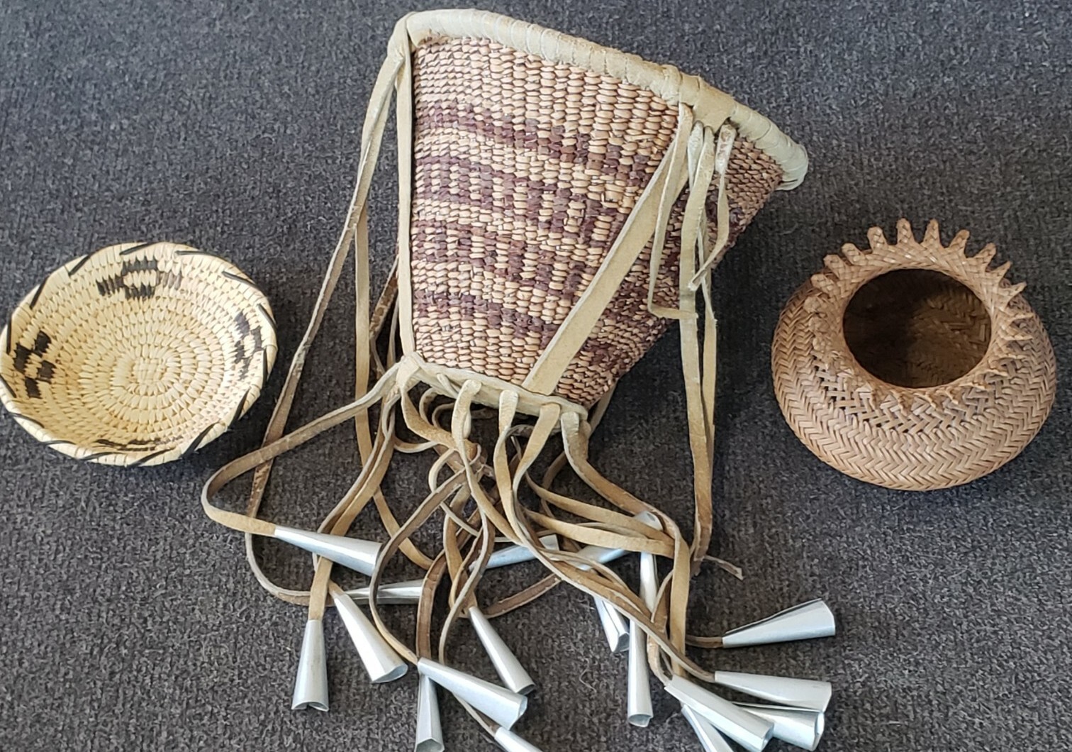 Native American Basket Lot Apache Burden Tohono O'ohdam Tarahumara eBay