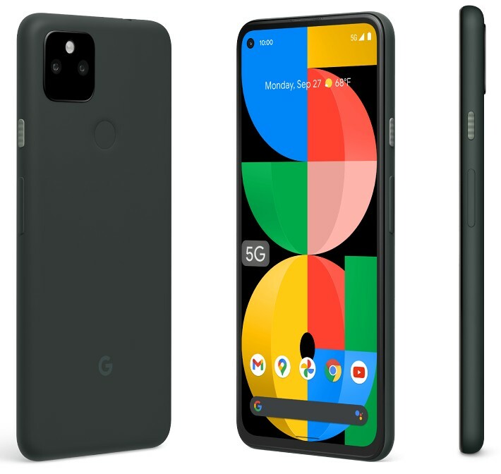 Google - Pixel 5a 5G128GB (Unlocked) - Black Packed with all the