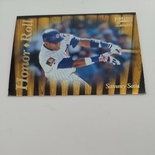 1996 Pinnacle Sammy Sosa #148 Honor Roll Chicago Cubs Baseball Card