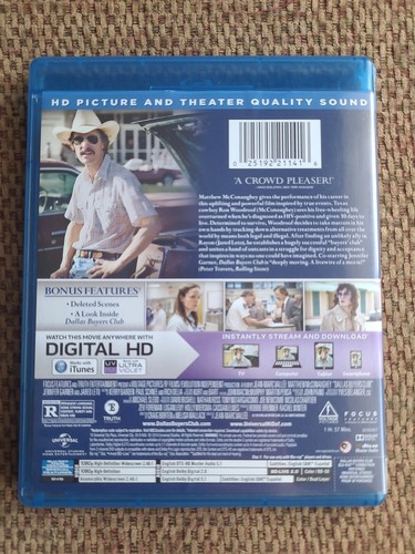 Dallas Buyers Club Blu Ray Only!! - Foto 2 di 3