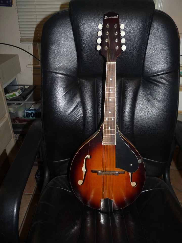 Savannah Model SA-120 All Solid Wood Mandolin, Spruce and Maple - Image 2 of 4