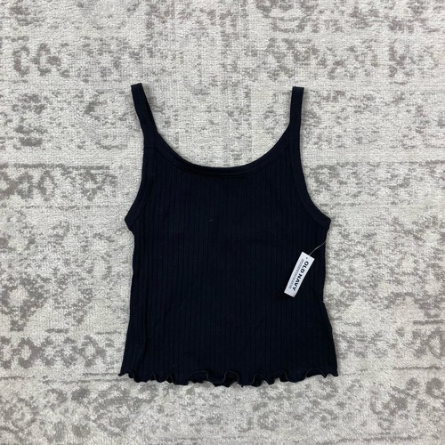 Débardeur Old Navy Femme Motif Animalier Col Carré Noir Taille XS