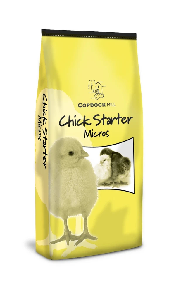 Copdock Mill Chick Starter Micros 20Kg Chicken Food Poultry Feed