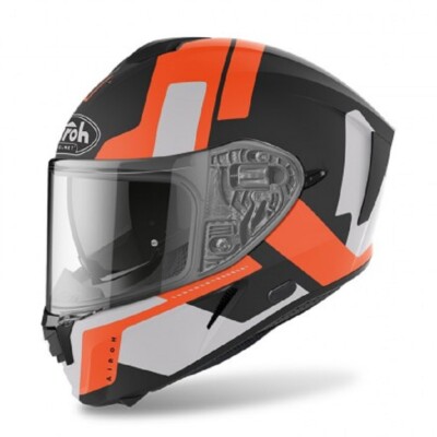 Airoh Spark Shogun Orange Matt Full Face Motorcycle Helmet