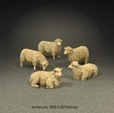 W. Britain - Flock of Sheep 35008