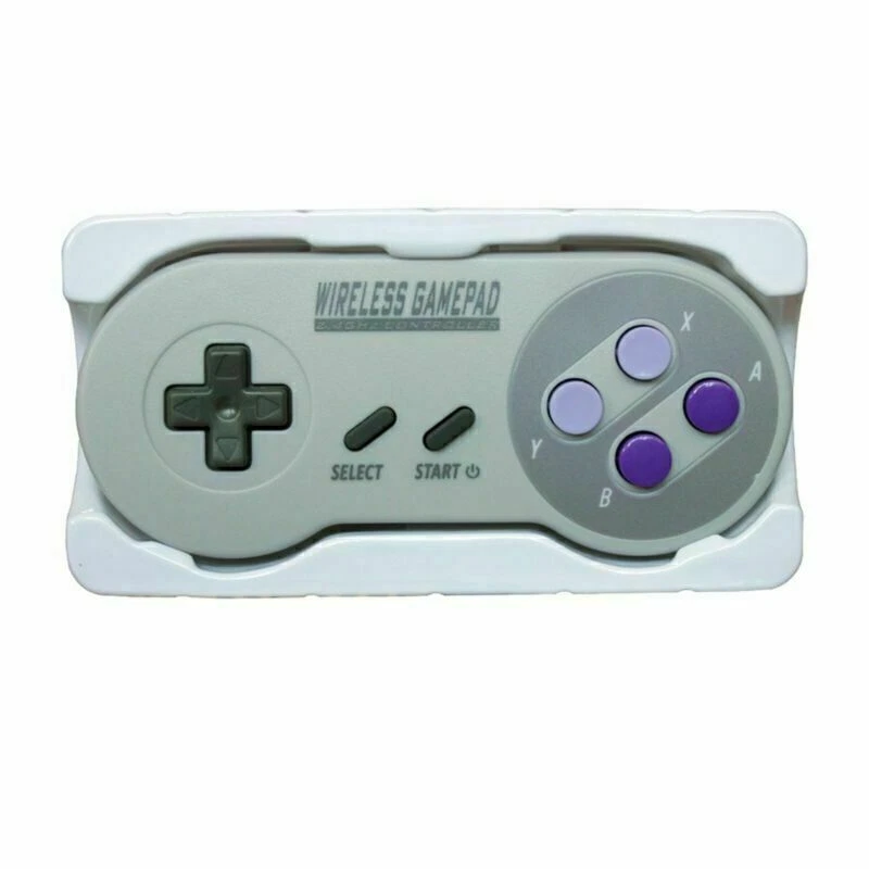 For Super SNES Classic Mini Game Console Wireless Gamepad Controller Accessories - Image 2 of 4