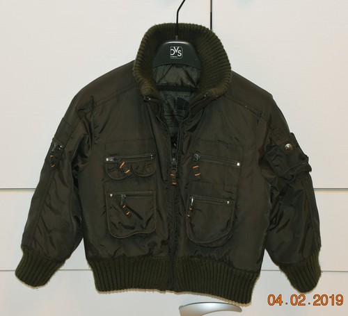 GIUBBETTO BOMBER VERDE MILITARE AMERICANINO - TAGLIA 4 ANNI | eBay