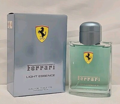 FERRARI LIGHT ESSENCE 125ml 4.2.Oz Eau De Toilette Spray Men's 