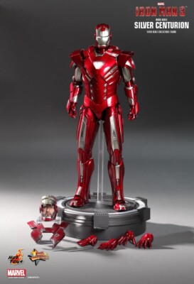 Iron Man 3 Silver Centurion Mark XXXIII MMS213 1/6 Hot Toys
