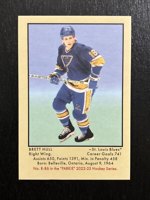 2022-23 Parkhurst Champions 51 Retro Mini Brett Hull #R-86