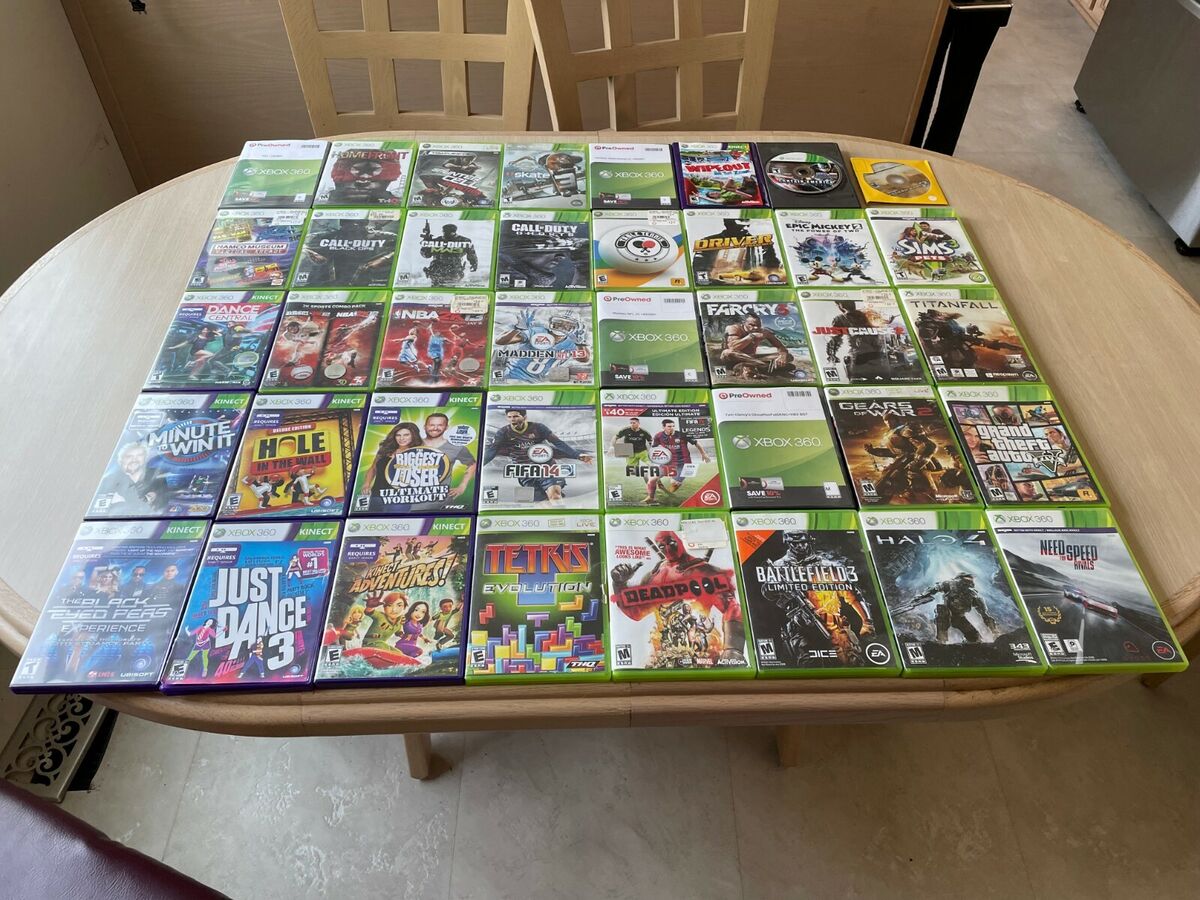 Video Games (XBOX360, Wii-U, XBOX One)