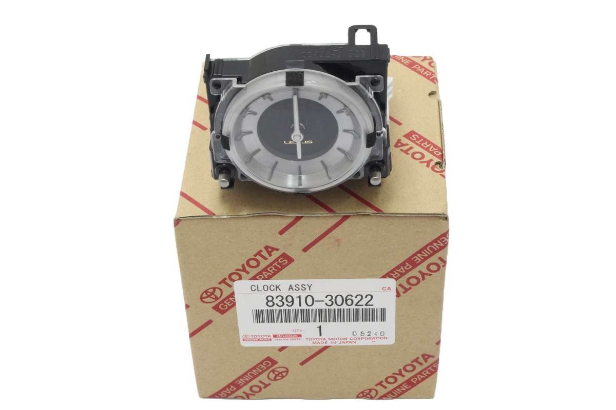 10系LEXUSGS 後期　エアコンパネル　時計 2013 Lexus GS350 F Sport GS450h OEM Genuine Dash Clock Analog