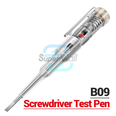 B09 70-250V Screwdriver Electric Test Pen LED Induction Detection Breakpoint