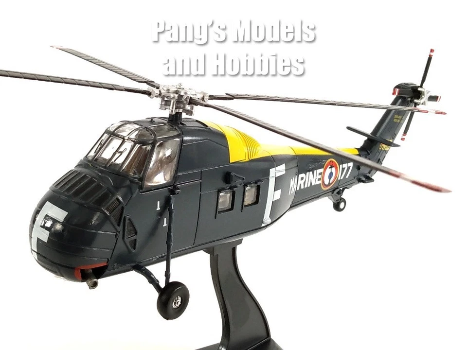 Helicóptero Choctaw UH-34 UH-34D - Aviación Naval Francesa Escala 1/72 Modelo Diecast Foto 3 de 4