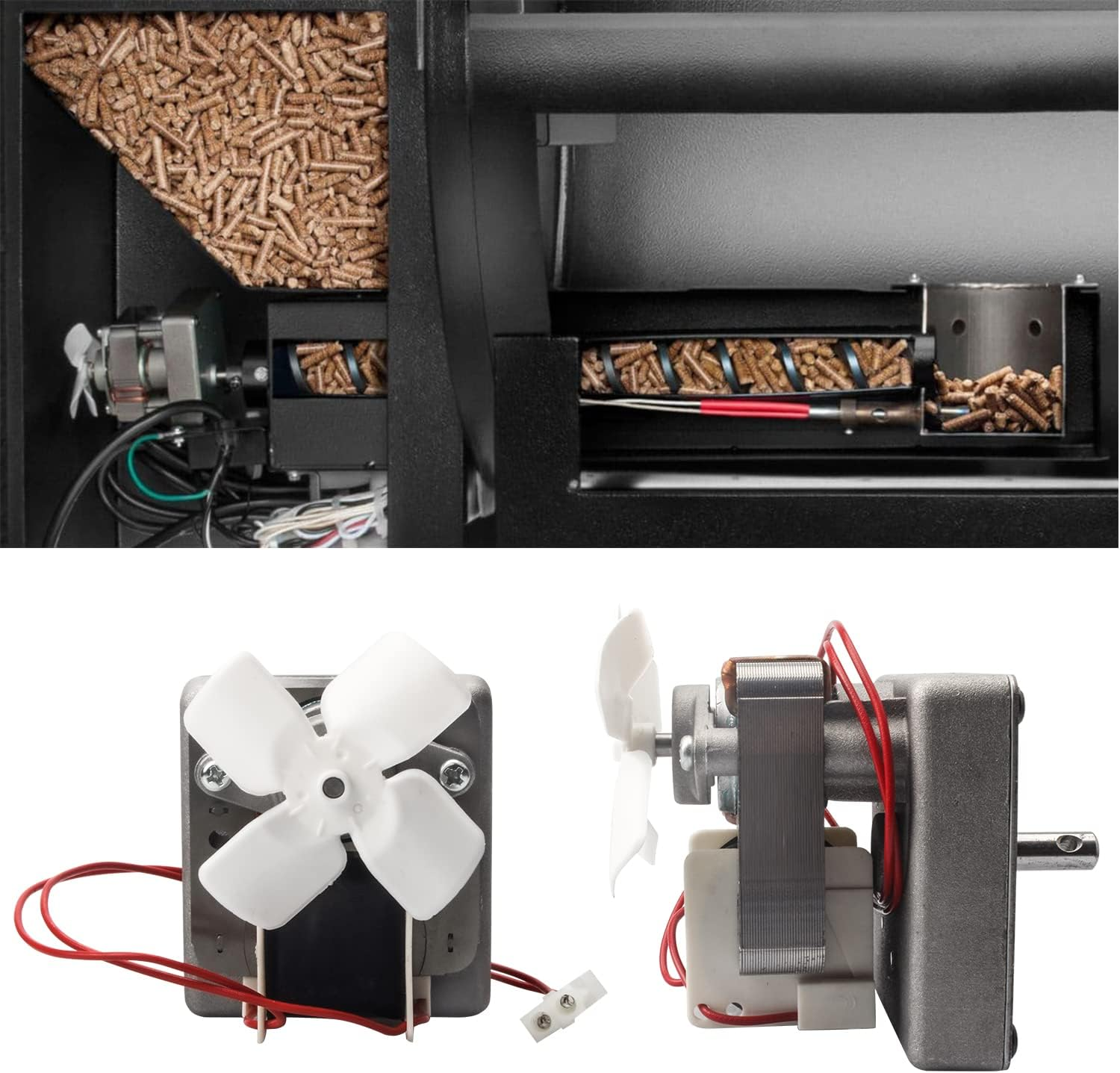 Pit Boss Smoker Auger Motor Bushing Replacement, Nylon Bushing For