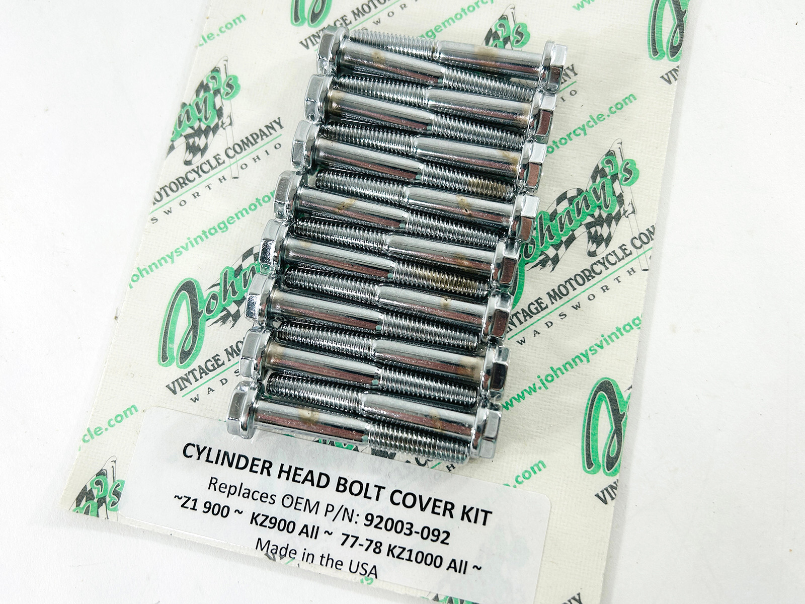 CHROME KAWASAKI KZ1000 VALVE COVER KIT 7778 110220122H eBay