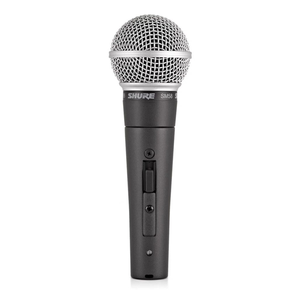 Shure SM58 SE Cardioid Dynamic Handheld Vocal Microphone w/ On-Off Switch
