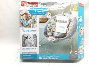 fisher price sweet snugapuppy deluxe bouncer