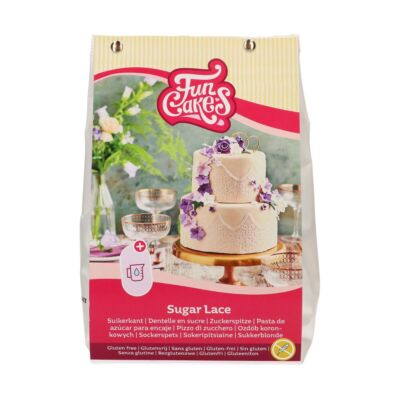 FunCakes Mix für weiße Zuckerspitze 400g Glutenfrei Backmischung Fertigmischung
