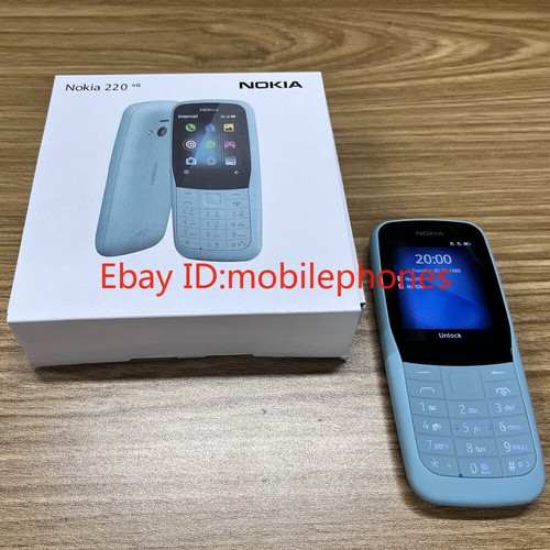 Nokia 220 4G Dual SIM LTE 24MB ROM 16MB RAM GSM Unlocked FM radio Cell Phone - 第 3/23 張圖片