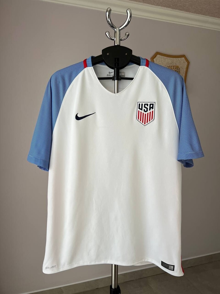 USA 2016 2017 HOME FOOTBALL SOCCER SHIRT JERSEY NIKE ORIGINAL MENS
