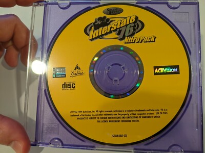 Interstate '76: Nitro Pack (PC) Game. Disc Only