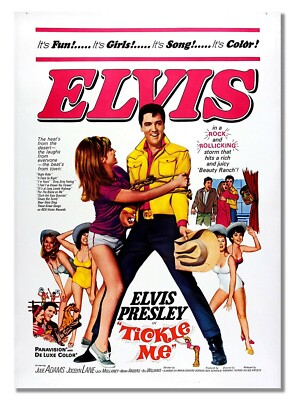 Poster inspiriert von Tickle Me Elvis Musicalfilm Werbung Bild Presley Star 