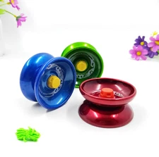 3pcs Magic Yoyo Responsive High-speed Alloy Yo-yo CNC Lathe Random Color Toys