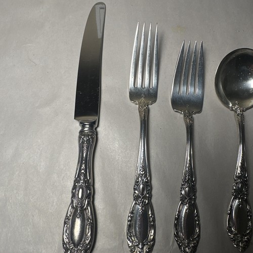 King Richard by Towle Sterling Silver 6-Piece Place Setting - No Mono - Picture 4 of 7