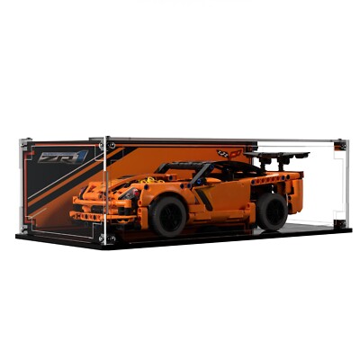 BRICK IN IT Vitrine für LEGO  Technic Chevrolet Corvette ZR1 42093