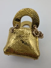 RARE Zuru 5 Surprise Mini Brands Fashion Gold Bag Toy Accessory For Barbie Dolls