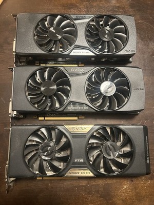 EVGA NVIDIA GeForce GTX 770,GTX960 and GTX980